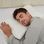 Ergonomic Memory Foam Anti-Snore Pillow