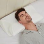 Ergonomic Memory Foam Anti-Snore Pillow