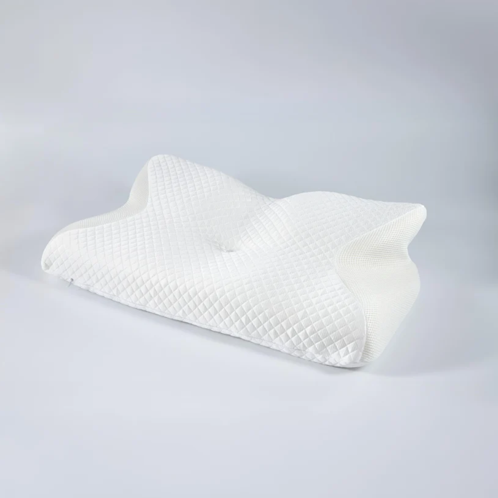 Ergonomic Memory Foam Anti-Snore Pillow