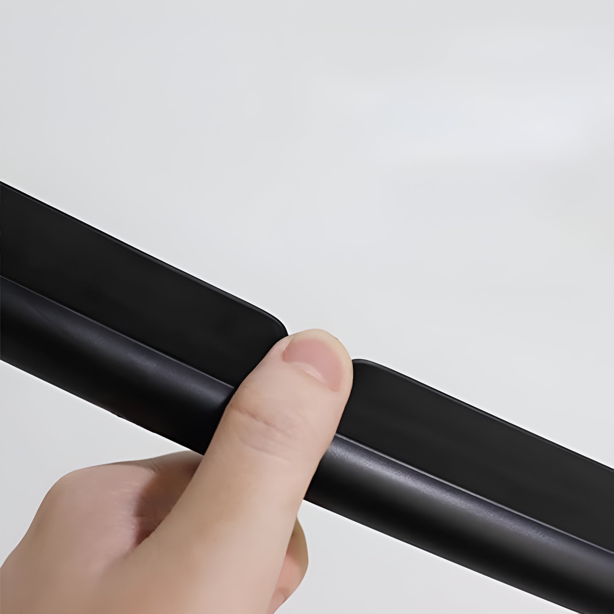Ergonomic Silicone Body & Rubber Blade Shower Squeegee