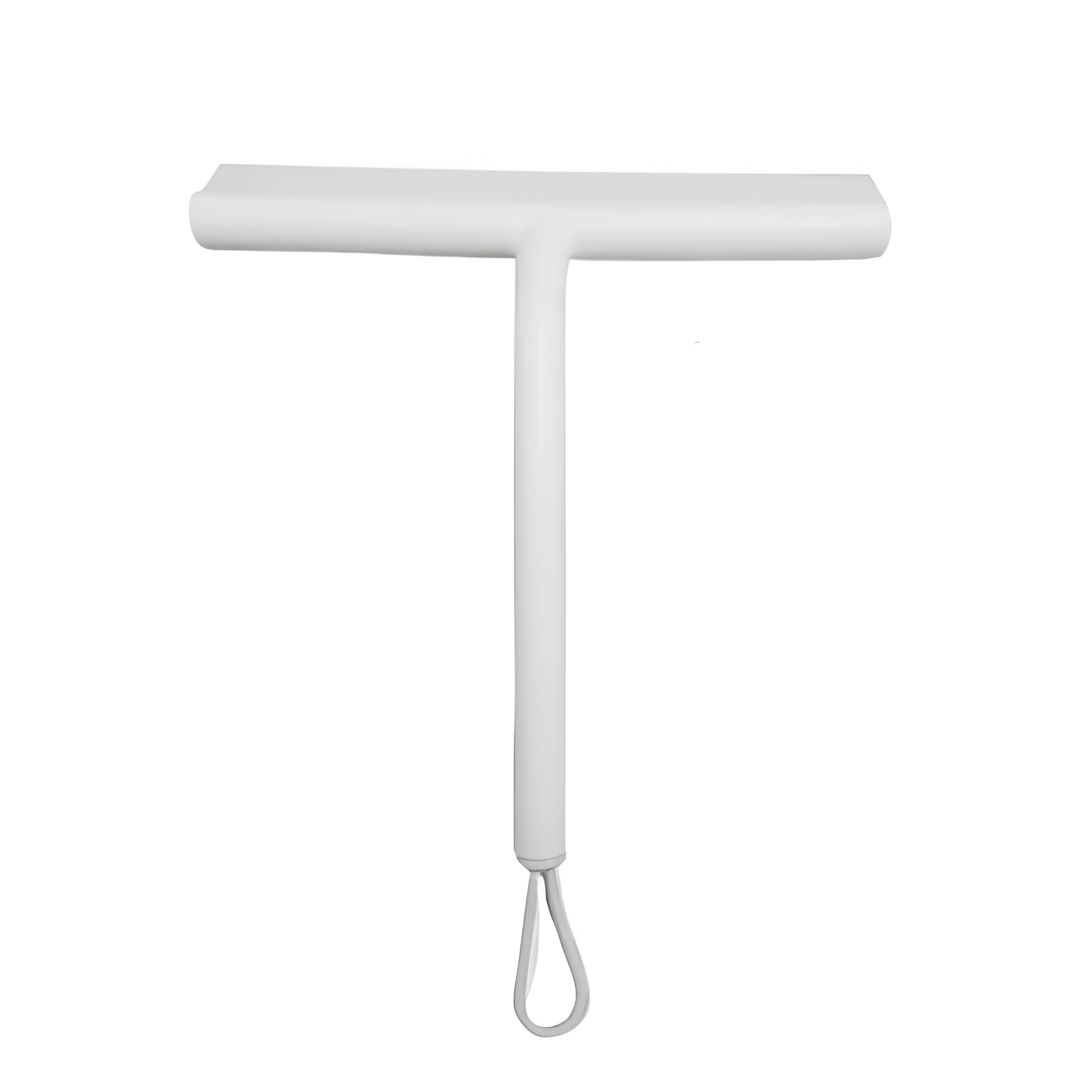 Ergonomic Silicone Body & Rubber Blade Shower Squeegee