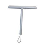 Ergonomic Silicone Body & Rubber Blade Shower Squeegee