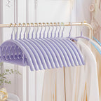 Ergonomic Soft-Touch Clothes Hangers