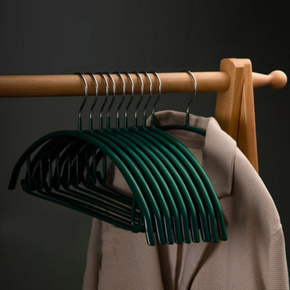 Ergonomic Soft-Touch Clothes Hangers