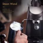 Espresso Machine Steam Wand Compact 4-Cup