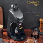Espresso Machine Steam Wand Compact 4-Cup