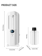 Essential Oil Diffuser Rechargeable Digital Display Five Spray Modes