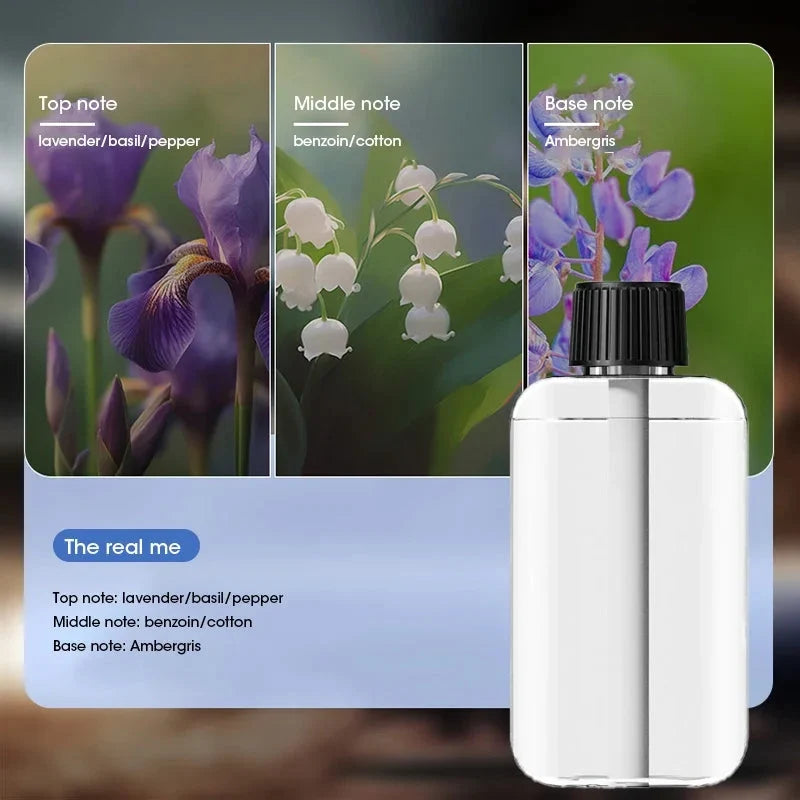 Essential Oil Diffuser Rechargeable Digital Display Five Spray Modes