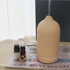 Essential Oil Diffuser Ultrasonic Quiet Ceramic Dome