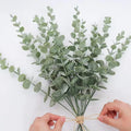 Eucalyptus Branches Lifelike Hand-Finished Set of 12
