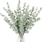Eucalyptus Branches Lifelike Hand-Finished Set of 12