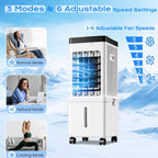 Evaporative Cooler Portable 12L Tank Remote & Timer