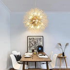 Even-Illumination Spherical Pendant Light (Adjustable Height)
