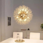 Even-Illumination Spherical Pendant Light (Adjustable Height)