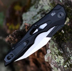 Everyday Carry Knife Push-Button One-Hand Opening CPM 154 Steel