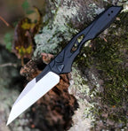 Everyday Carry Knife Push-Button One-Hand Opening CPM 154 Steel