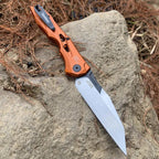 Everyday Carry Knife Push-Button One-Hand Opening CPM 154 Steel
