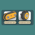 Excavator Toy Buildable Kit With Tools & Stickers