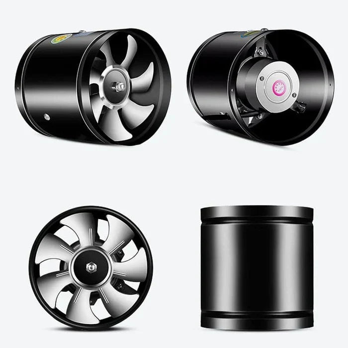 Exhaust Fan Silent Operation & Metal Housing