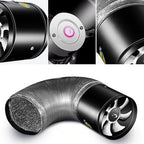 Exhaust Fan Silent Operation & Metal Housing