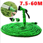 Expandable Garden Hose 3X Length 7-Function Spray Gun