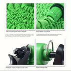 Expandable Garden Hose 3X Length 7-Function Spray Gun