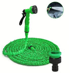 Expandable Garden Hose 3X Length 7-Function Spray Gun