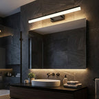 Extendable Dual-Rod Moisture-Resistant Stainless Steel Vanity Light Bar (3 Color Temperatures)