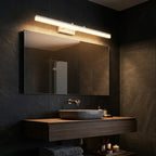 Extendable Dual-Rod Moisture-Resistant Stainless Steel Vanity Light Bar (3 Color Temperatures)