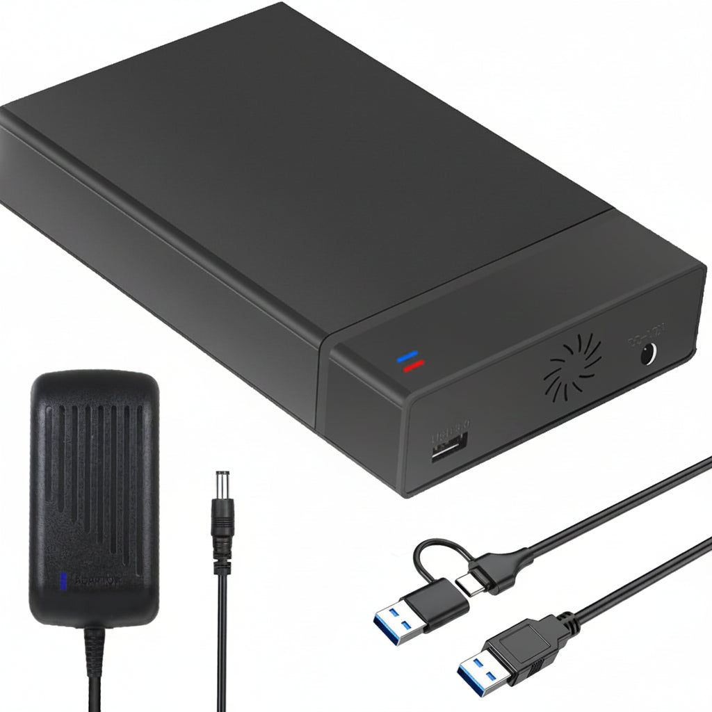External Drive Enclosure 2.5 & 3.5 SATA USB 3.0