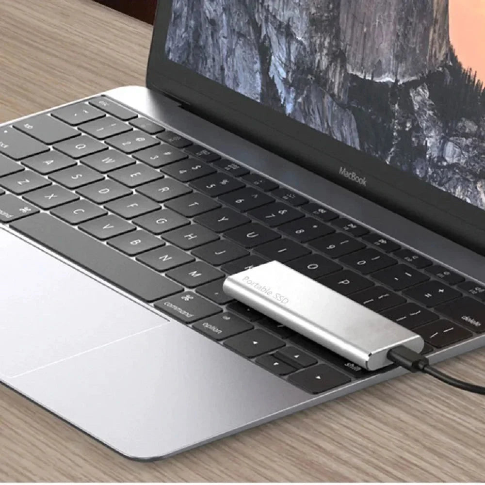External Hard Drive 4TB USB-C Plug & Play