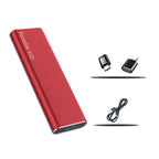 External Hard Drive 4TB USB-C Plug & Play
