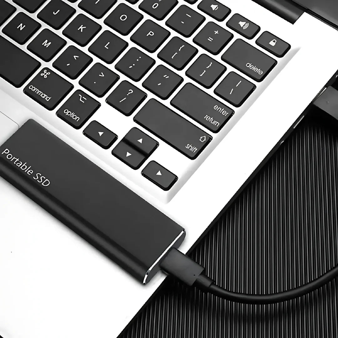 External Hard Drive 4TB USB-C Ultra Thin