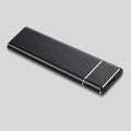 External Hard Drive 500GB Brushed Aluminum High-Speed USB