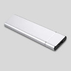 External Hard Drive 500GB Brushed Aluminum High-Speed USB