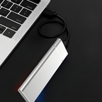 External Hard Drive 500GB High-Speed USB Aluminum