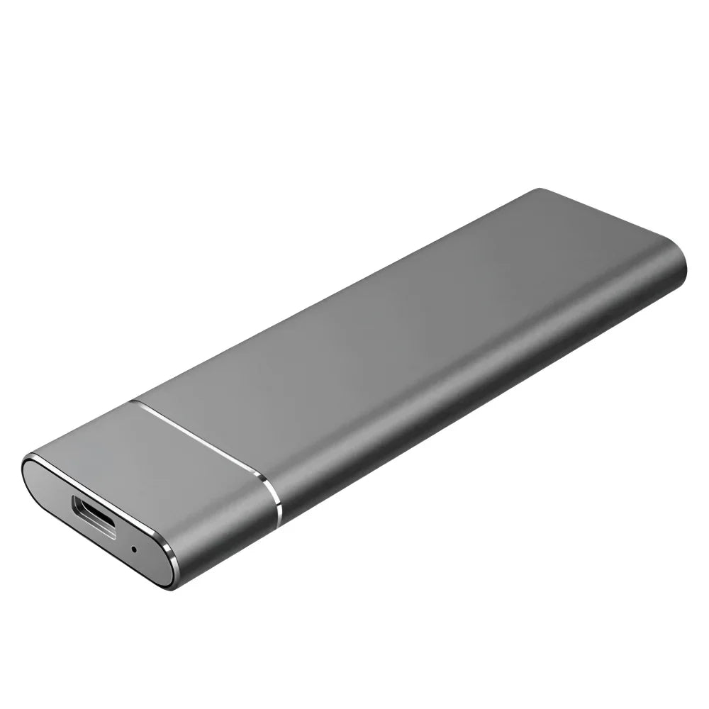 External Hard Drive 500GB Slim Aluminum USB 3.2