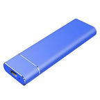 External Hard Drive 500GB Slim Aluminum USB 3.2