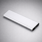 External Hard Drive 500GB USB-C Slim Metal