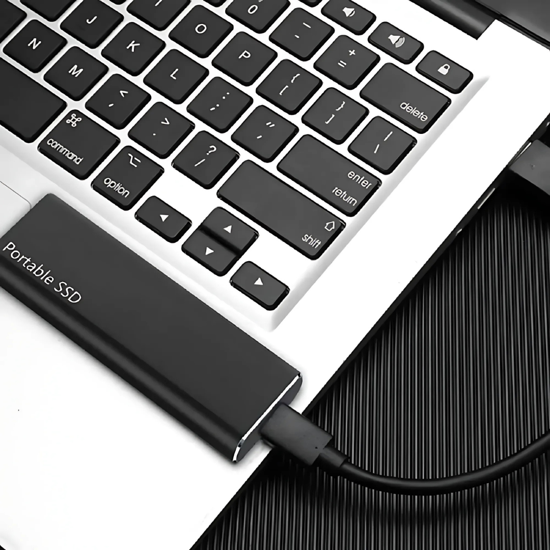 External Hard Drive 64GB USB-C Slim