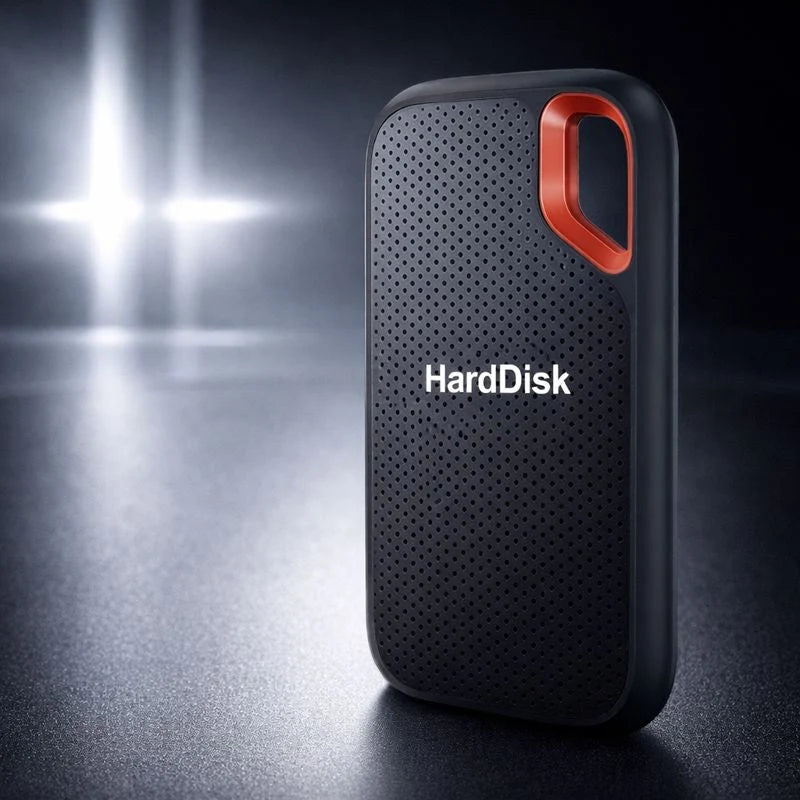 External Hard Drive High-Speed USB-C Plug-and-Play