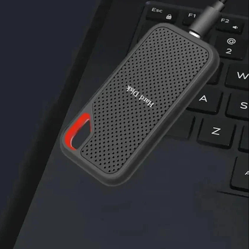 External Hard Drive High-Speed USB-C Plug-and-Play