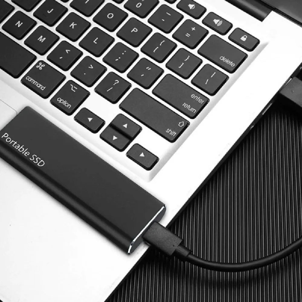 External Hard Drive Slim Portable USB-C 4TB
