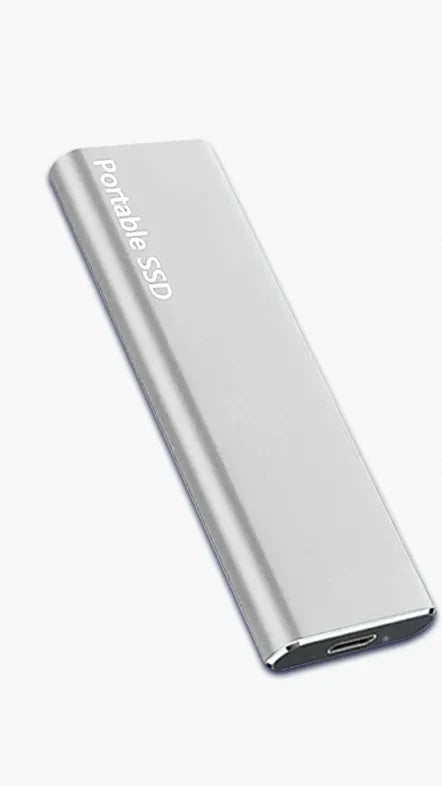 External Hard Drive Slim Portable USB-C 4TB