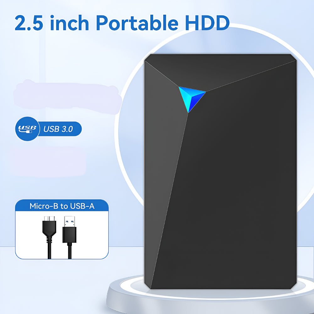 External Hard Drive USB 3.0 Slim Up To 1TB