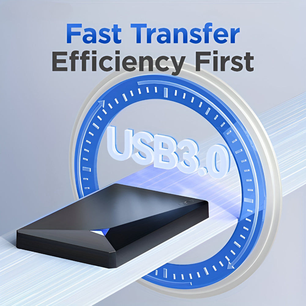 External Hard Drive USB 3.0 Slim Up To 1TB