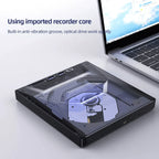 External Optical Drive 24X Read Speed SD Card Slot