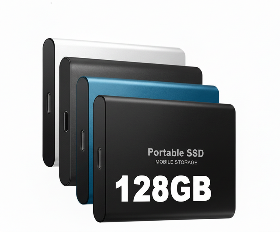 External SSD 128GB High-Speed Portable