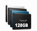 External SSD 128GB Rugged ABS Portable