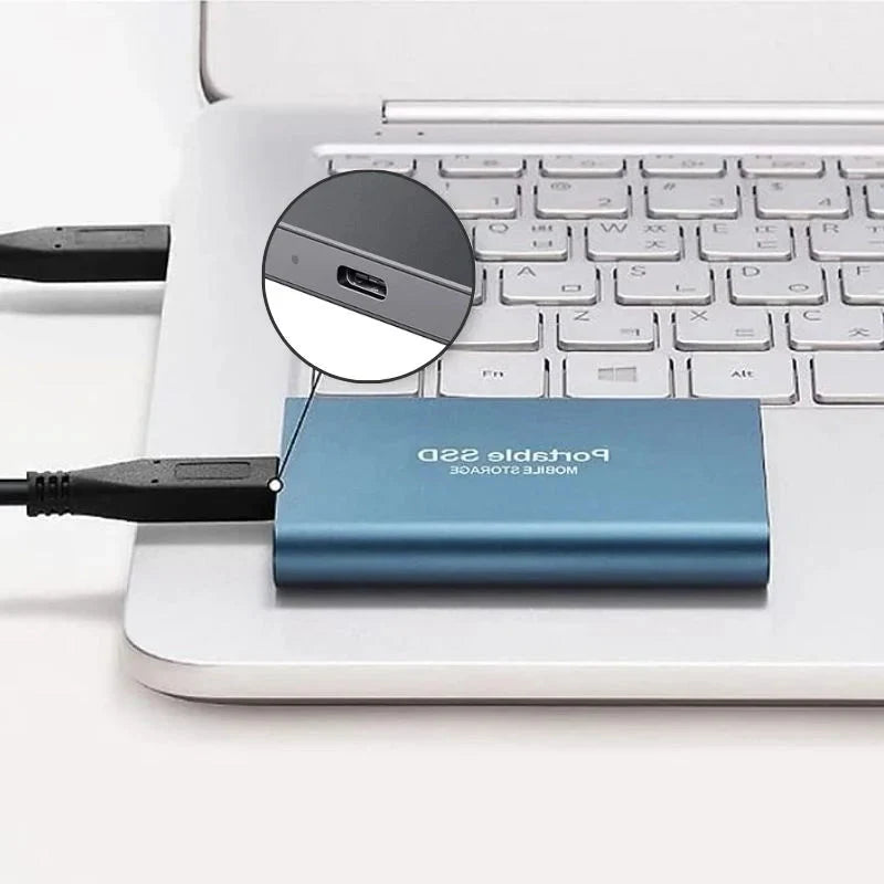 External SSD 128GB USB-C 520 MB/s